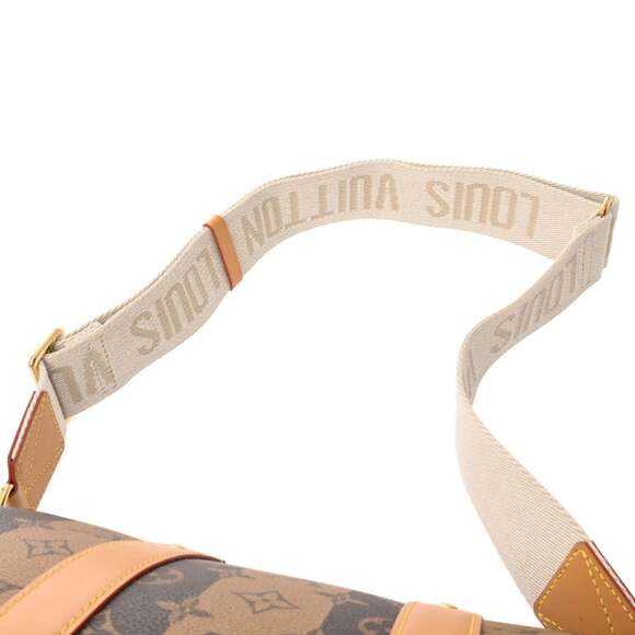 LOUIS VUITTON Louis Vuitton Monogram Stripe LV Squared City Keepall Brown M45... - Picture 5 of 11